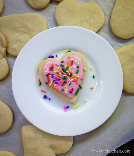 Valentine Sugar Cookies-7